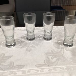 VINTAGE Set of 4 EXCELSIOR Shot Glasses • 2-1/2 FL. OZ Clear Glass